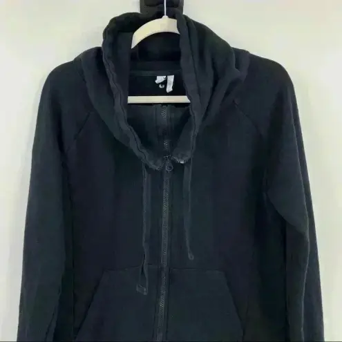 Zella Z‎ by  Full Effect Women's Black Zip Activewear Casual Sweater Size L