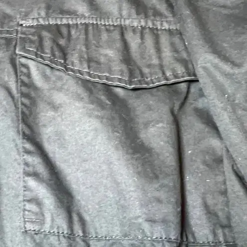 Converse One Star Utility Jacket Womens XL Black Full Zip Casual Outerwear