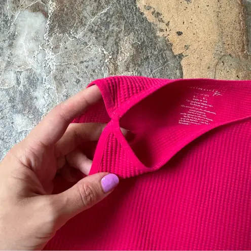 Intimately Free People Not So Basic Brami Top Women’s Size M/L Bright Pink thumbnail 2