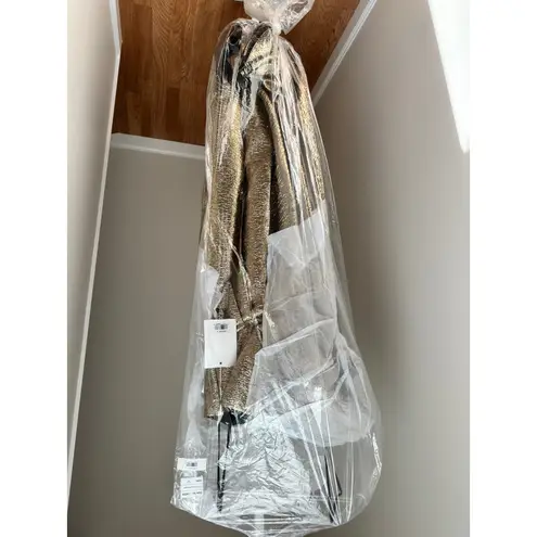 Mac Duggal NEW NWT 68608 Antique Bronze Maxi Gown size 12