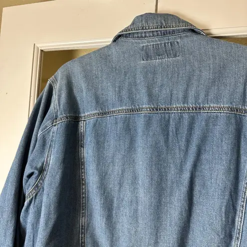 Torrid NEW NWT  Julliard Denim Relaxed FIt Trucker Jacket Size 12 / Large - Image 6
