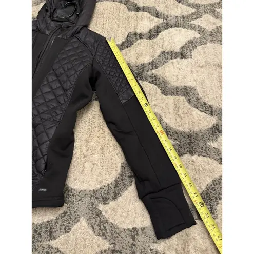 MPG 3M Thinsulate Women's Long Sleeve Hoodie Jacket Black Medium