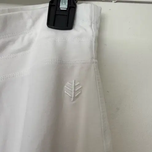 Coolibar Women’s Medium White Beach Capri