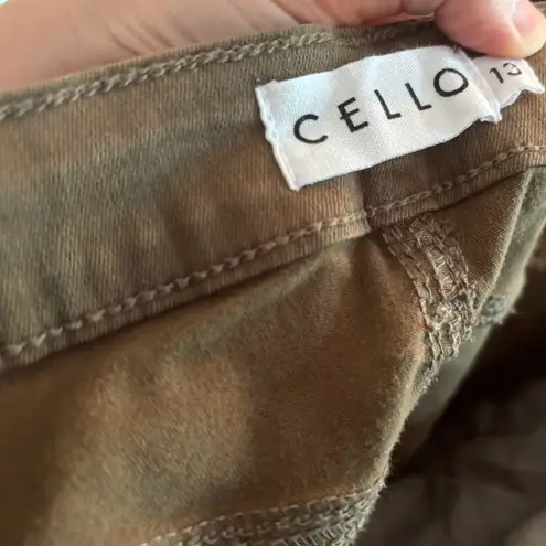 Cello  jeans olive army green size 13