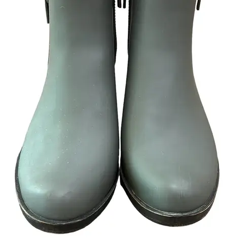 Lucky Brand Basel Double Zip Rain Boots Shoes Rubber Women s Size 8 21 From Curtsy
