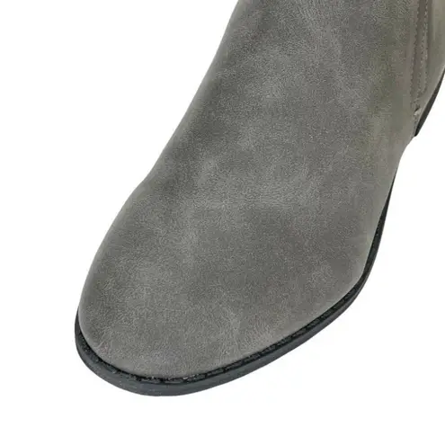 Sun + Stone Cadee Grey Ankle Booties 8.5 NIB Gray