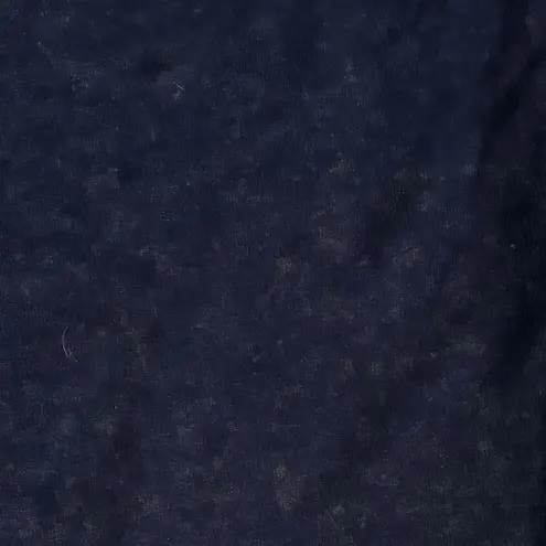 Habitat L Washed Terry Chili Flood Pants Wide Leg Navy Pockets Elastic Waist