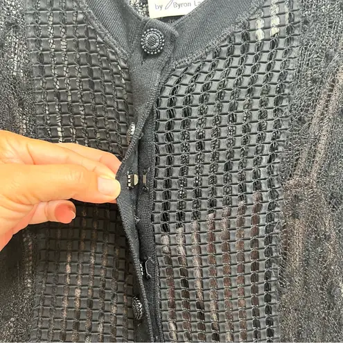 Beguile Byron Lars Anthropologie Mona Knit Dress Long Sleeve Black Size 0