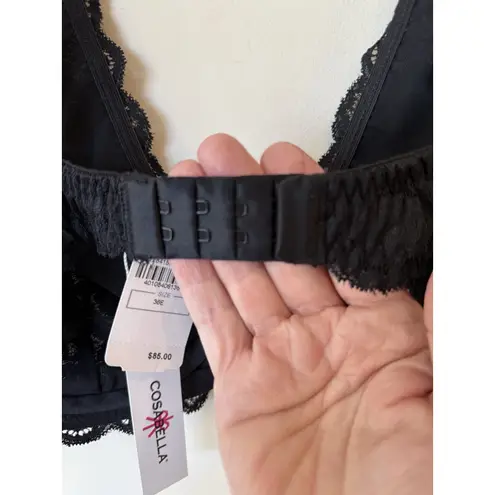 Cosabella NWT 36DD Black Never Say Never Candie Underwire Lace Bra Boho NWT $85