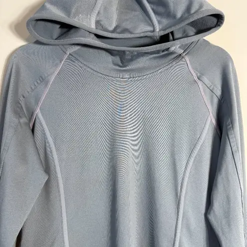 Athleta  Plush Tech Pullover Hoodie Women's Medium Gray Active Running Outdoor - Image 5