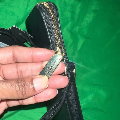 Karl Lagerfeld Black and Pink Cat Maybelle Crossbody Bag