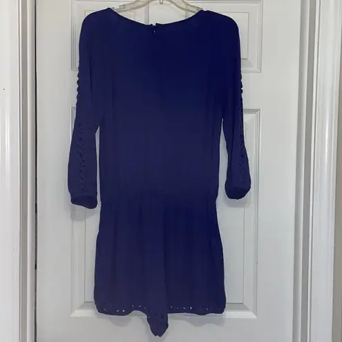 Ella Moss Stella Romper in Navy