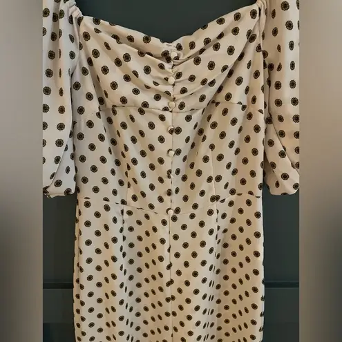 Glamorous  jumpsuit with puff sleeves in floral polka dot thumbnail 6