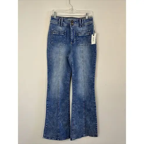 Matilda Jane  Good Hart GH Grand Loop High-rise Flare Jeans 8 NWT