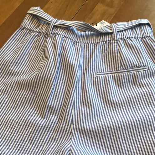 ZARA 🐩🌺 basics striped cotton pants size S