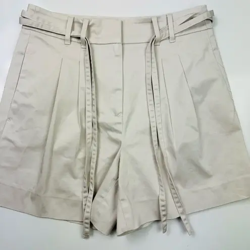 White House | Black Market  High Rise Pleated 5" Classic Shorts‎ Size 4