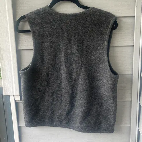 100% wool vest size small