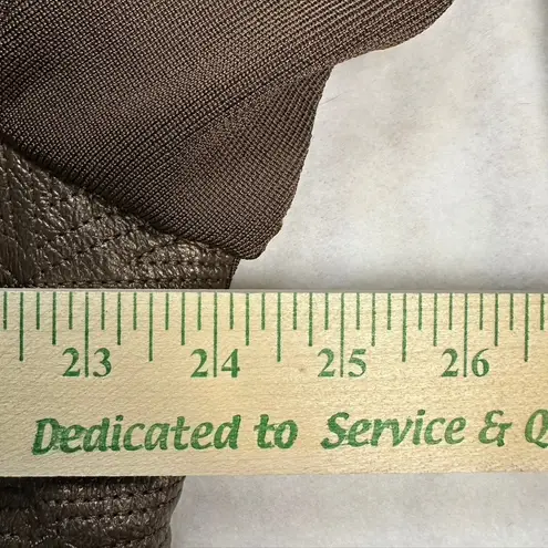 Nygard Collection Women 3X Brown Leather Suede Geometric Jacket Size undefined