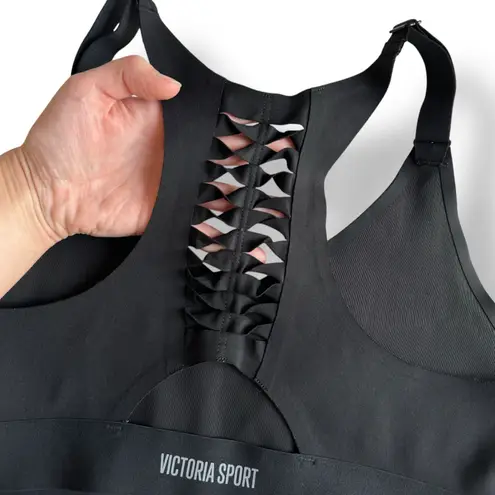 Victoria's Secret Victoria Sport Black Strappy‎ Racerback Sports Bra Medium