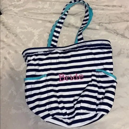 Thirty one retro metro bride tote bag White