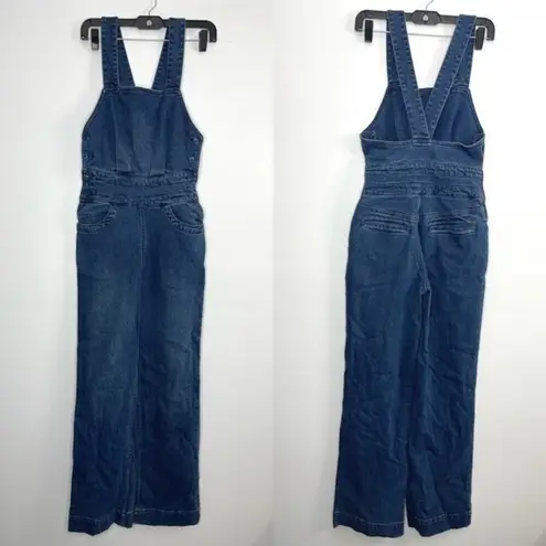 Faherty  Avenue Jumpsuit In Dark Indigo, Size XS