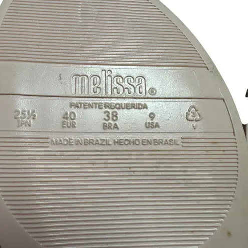 Melissa x Hello Kitty Pink Slide Sandals Women's Size 9 US Collab Sanrio Kawaii