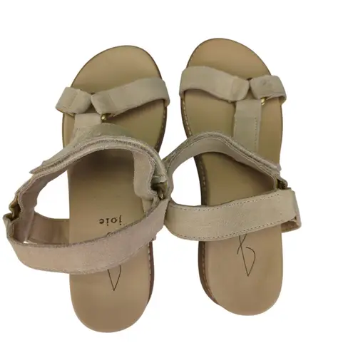 Joie  Winona Leather Upper Adjustable Hook & Loop Strap Wedge Sandals Size‎ 7.5