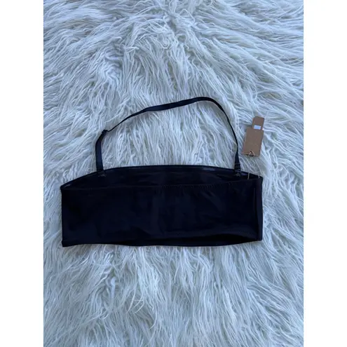 SKIMS Signature Swim Bandeau Bikini Top Onyx Size Medium