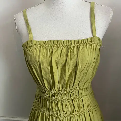 Known Supply • Matcha Bayside Dress Organic Cotton Green Size M