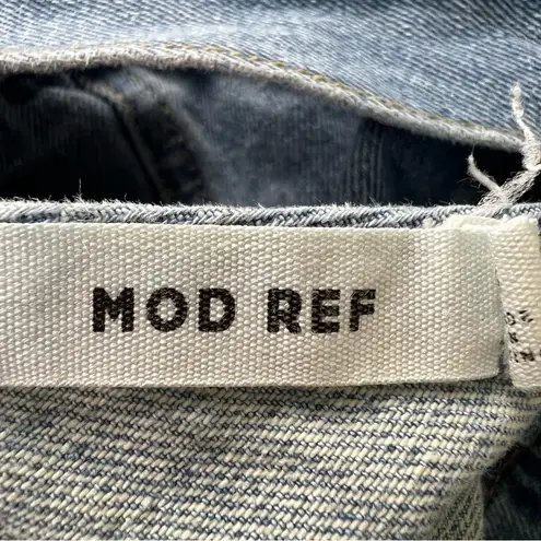 Mode Ref Denim Jean Overalls PR1043 Minimalist Brand Size Small Country Garden Blue