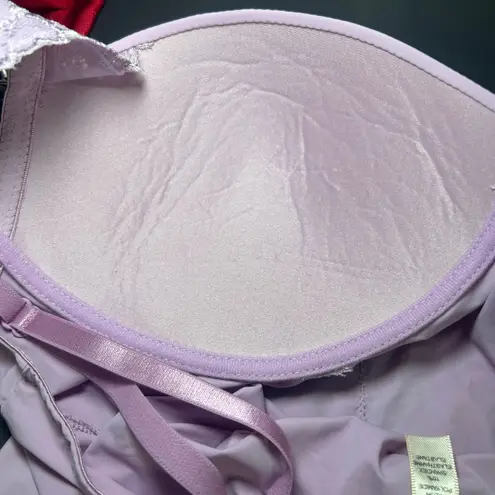 Rhonda Shear Lavender Lace Chemise Shaping Slip Dress Medium Sleepwear Lingerie Purple