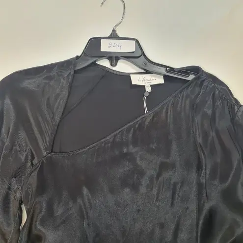 L'Academie Eira Mini Dress in Black Large