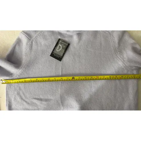 C by Bloomingdales Cashmere Sweater Serenity Blue XXL Crew Neck