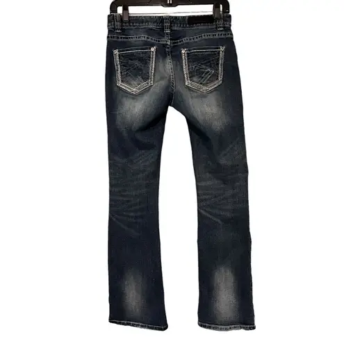 Rock & Roll Cowgirl Mid Rise Jeans, Sz 27