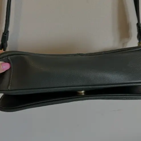 Cabin creek Leather Crossbody bag Green