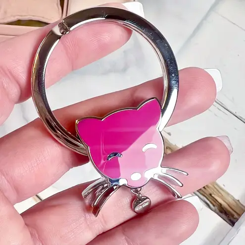 Miu Miu Barbie Pink Cat Bag Charm/Keychain