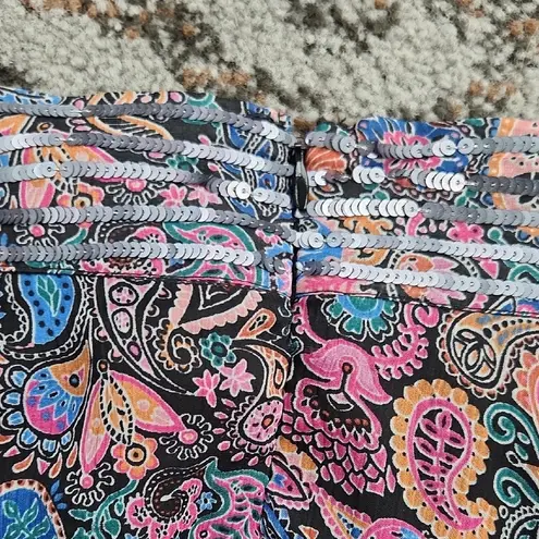 Zadig & Voltaire Joyo Long Print Mandala Skirt 38