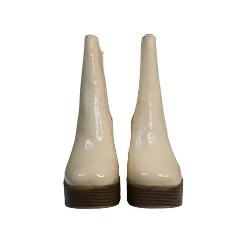 Circus by Sam Edelman Circus NY Womens 9 Stace Platform Boot in Eggshell NEW