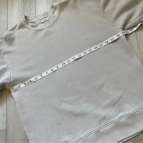 Cotton Citizen Oversized Crewneck Long Sleeve Sweater Cement Gray (XSmall)