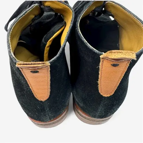 Bernardo Black Suede Booties 7.5