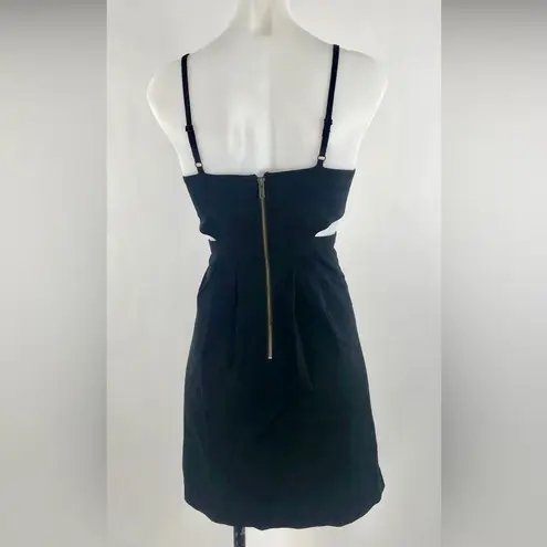 Sparkle & Fade Sexy cut out Little Black Dress