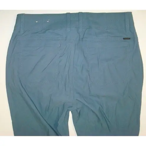 New NWT Womens Prana Pants Alana Deep Stellar Blue 14 Short Hike Convertible