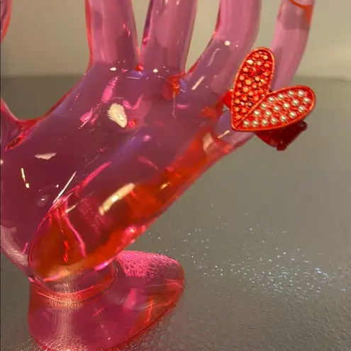 Beautiful Red Heart Ring