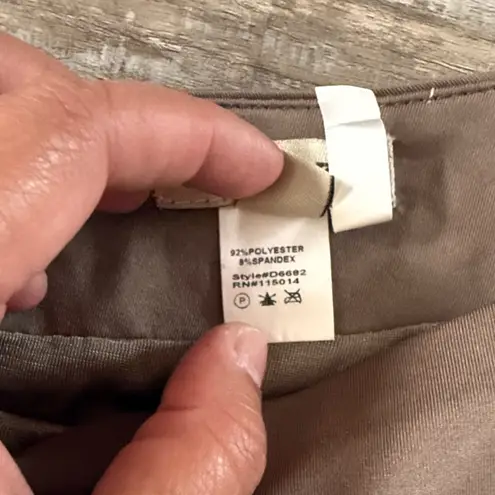 NIKIBIKI One Shoulder Brown Dress with Beaded Detail Size L