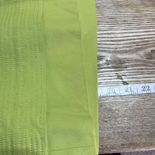 Etcetera Women's Tiered Layered Woven Fully Lined Skirt Bold Lime Green Size 6