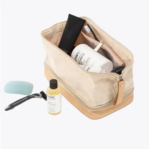 BEIS the dopp kit in beige
