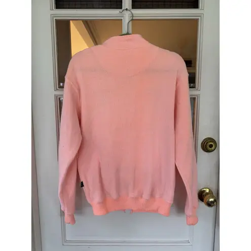 Bethany Beach embroidered French women’s jacket peach size medium preowned