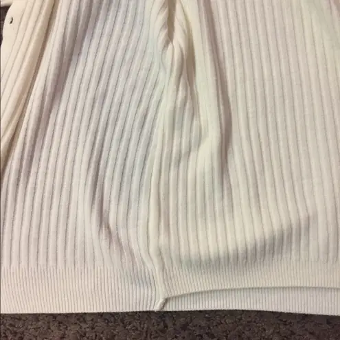 Villager Cream Cardigan Sweater Sz L Gently Used