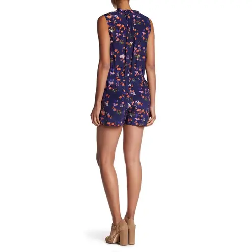Rebecca Taylor Firework floral sleeveless romper