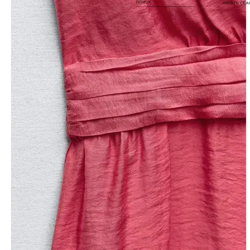 ZARA NWOT  Gathered Waist Jumpsuit Bloggers Fave Small